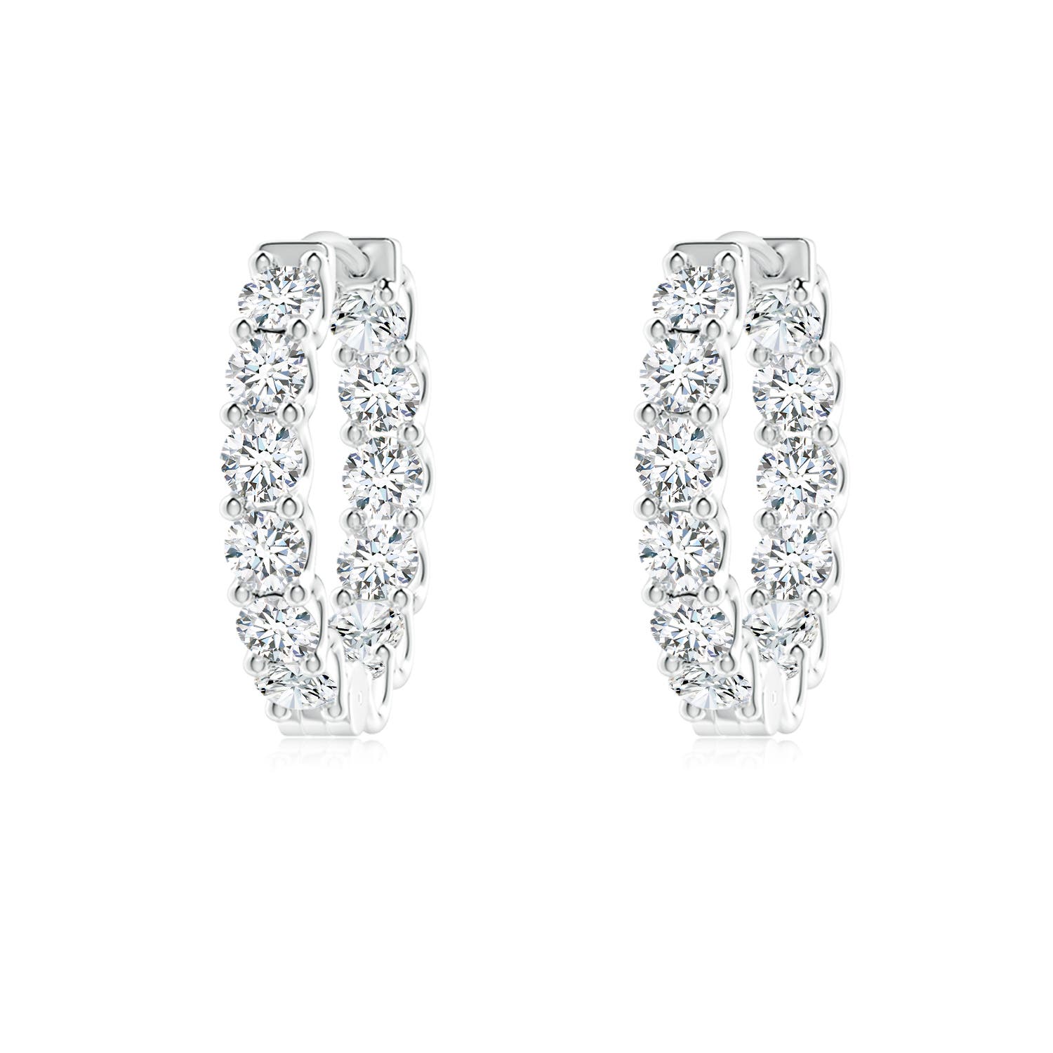 Diamond Flower Earrings | 18K Gold Stud Earrings | Noemie – Noémie